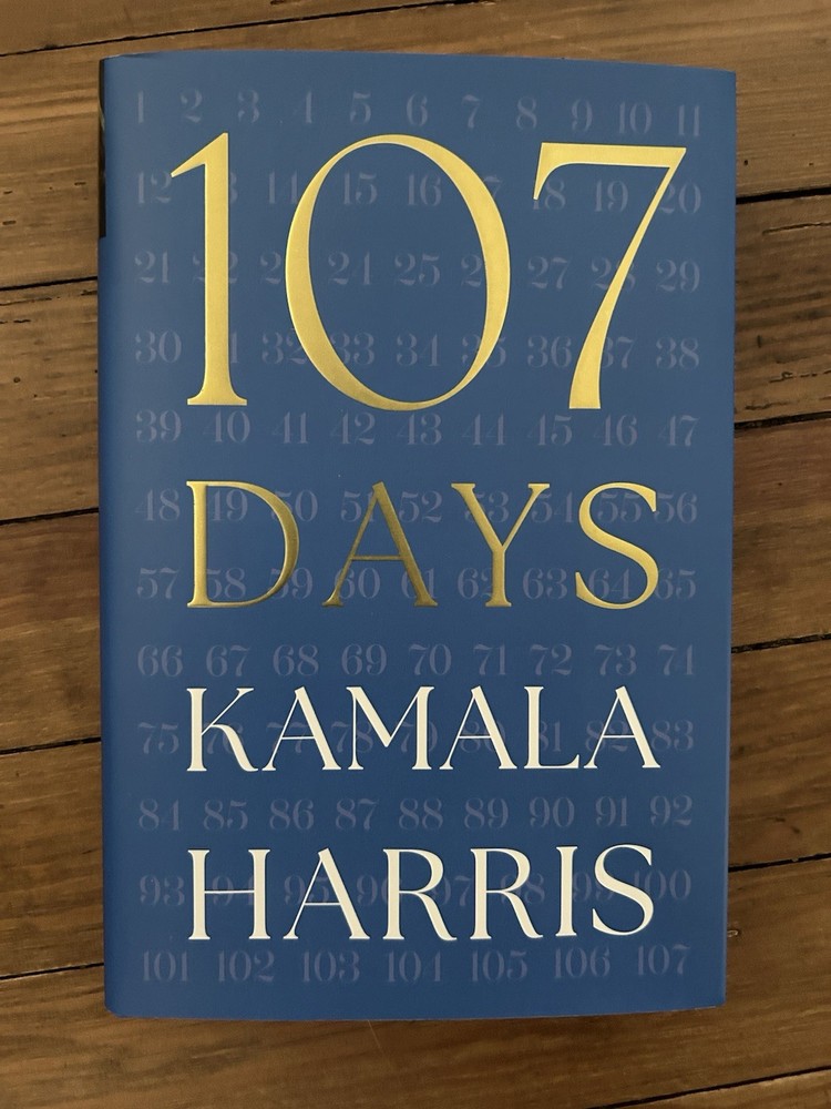 Kamala Harris Vice President SIGNED Book 107 Days HC AUTOGRAPHED | IN-HAND