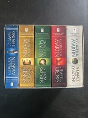 George R. R. Martin A Song of Ice and Fire 5-Book Box Set (English)