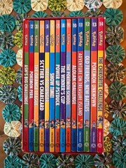 Pokemon Super Collection Book Box Set 1-14 Paperback Coloring Book #15 Missing