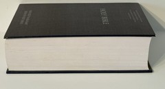 Zondervan NIV KJV NASB AMP Side By Side Bible Blue 9.5″ Tall x 6.5″ W Holy Bible