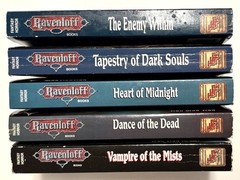 Ravenloft Paperback Book Lot 1st print Vampire of the Mists, Dance of the Dead +