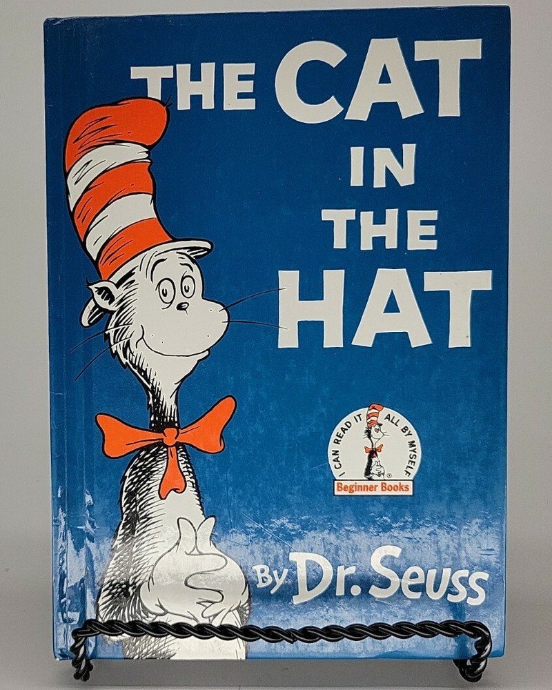 The Cat in the Hat Dr. Seuss VERY GOOD 7″ x 9″ Beginner Books