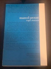 MARCEL PROUST (MODERN MASTERS) By Roger Shattuck