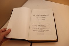 The Jack Van Impe Prophecy Bible KJV Red Letter Edition Bonded Leather Lg Print