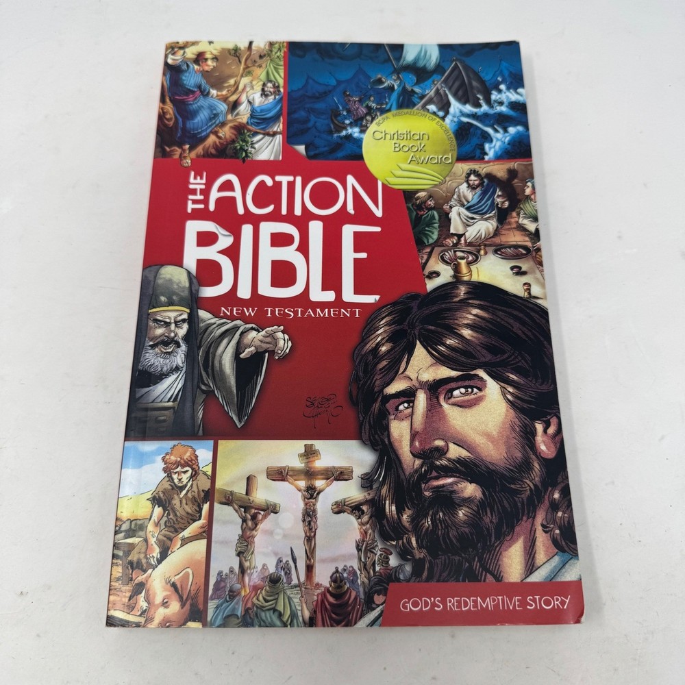 The Action Bible New Testament Sergio Cariello David C Cook Graphic Novel PB