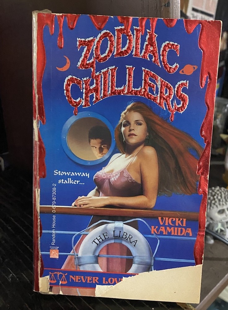 Vintage 1995 Zodiac Chillers Never Live A Libra By Vicki Kamida Paperback