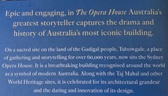 Book Opera House by Peter FitzSimons Australian history 2022 Uk-Trade Paper