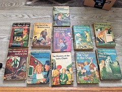 Vintage Lot Of 11 Nancy Drew Children’s Books 1930’s-1960’s Carolyn Keen