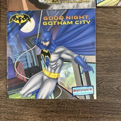 Batman Kids Book Lot of 5 Golden Books DC Comics Gotham City Robin