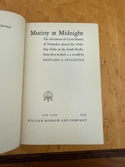 Six Whaling Adventures, Early 20th Century Books–All First Editions