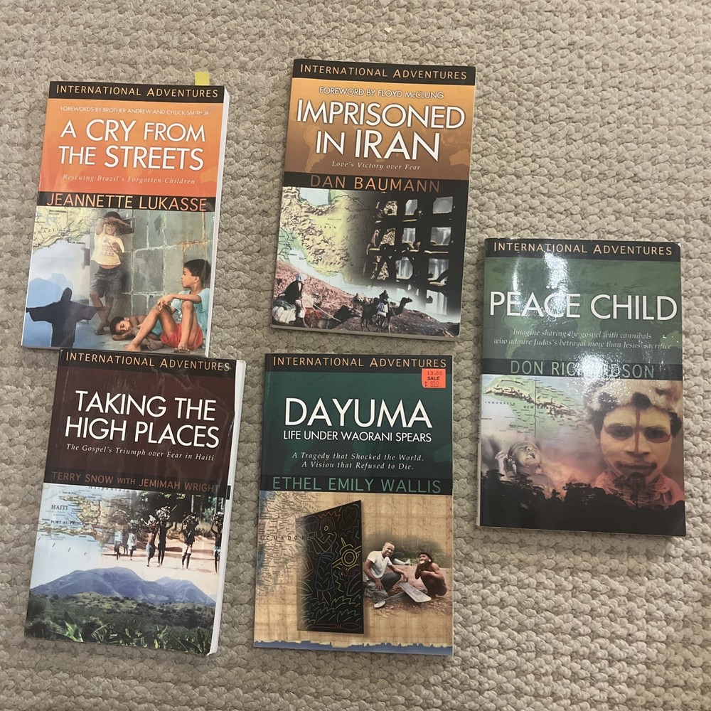 Lot Of 5 YWAM books: