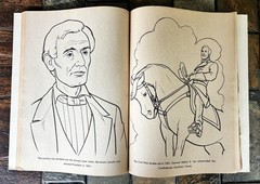 Vintage 1970’S BICENTENNIAL 1776 – 1976 AMERICAN HISTORY COLORING BOOK unused