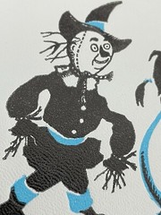 VTG 1950s The Wizard of Oz Junior Deluxe Edition w/RARE DUST JACKET L Frank Baum