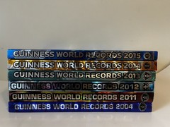 Guinness World Records 2004, 2011, 2012, 2013, 2014, 2015