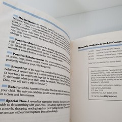 Parent Resource Guide Lee Canter’s Assertive Discipline Paperback Book Behavior