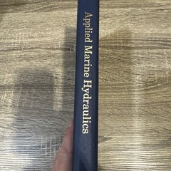 RARE Vintage Applied Marine Hydraulics by Stutman, Perry A. 1988 Hardcover