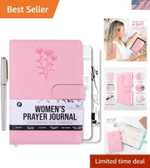 Inspirational Christian Women’s Prayer Journal – 190 Pages, Water-Resistant