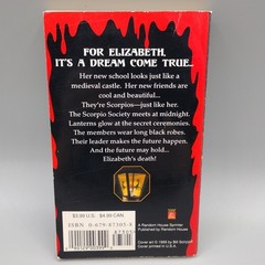Zodiac Chillers: The Scorpio Society by Carol Ellis (Paperback, 1995) Book #2