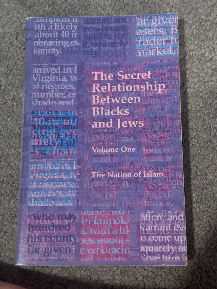 THE SECRET RELATIONSHIP BETWEEN BLACKS AND JEWS Vol.1 Nation Of Islam 2nd print