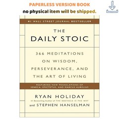 The Daily Stoic: 366 Meditations on Wisdom, Persever, Ryan Holiday 2026