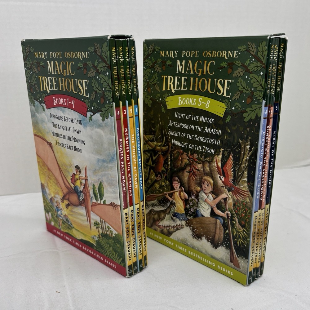 Magic Tree House Osborne 2 Box Sets 1-4 5-8 Paperback Lot