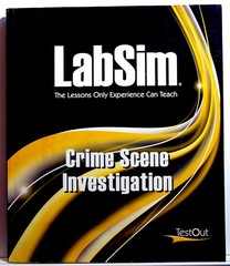 LabSim Crime Scene Investigation with CD – Brand New – 2008