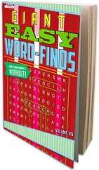 4 Pack of Large Print Word Find Puzzles – Perfect for Seniors and Adults