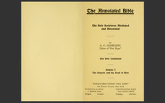 The Annotated Bible by A.C. Gaebelein – All 9 Volumes (1913-21) E-Book Set on CD