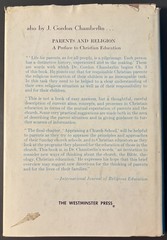 Churches And The Campus, by J. Gordon Chamberlin, The Westminster Press 1963