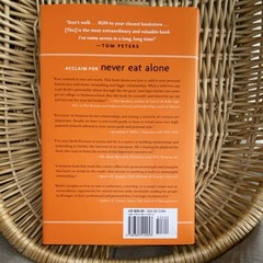 Keith Ferrazzi & Tahl Raz Never Eat Alone Hardcover 2005 Knopf Business Success