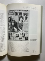 “CREAM: The Legendary Sixties Supergroup” CHRIS WELCH 2000 Paperback 1st Edition
