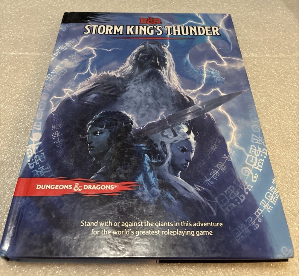 D&D Dungeons and Dragons Storm King’s Thunder by Wizards RPG Gaming Hardcover