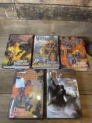 David Farland – Runelords lot Of 5 Book 2,3,4,7, & 8 In The Series SIGNED