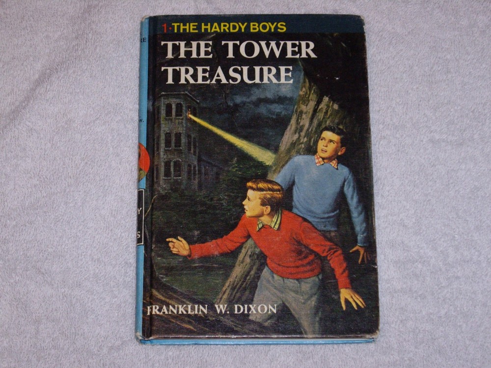Vintage Hardcover Hardy Boys Books Blue Matte PC HC 1960’s – 1970’s Editions