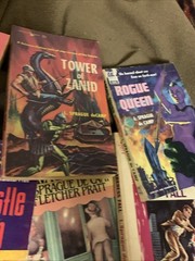 L. Sprague De Camp Vintage 1960s-70s Fantasy Sci-Fi PB Book Lot of 10 Good