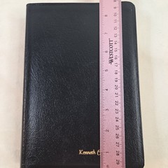 Holy Bible NKJV RLE Giant Print Thomas Nelson 334 Black Bonded Leather 1992