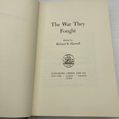 Civil War Anthology Southern & Northern The War They Fought Richard Harwell 1960
