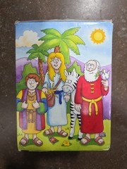Grolier The Beginners Bible Flash Cards in Box Christian Kids Homeschool Sunday