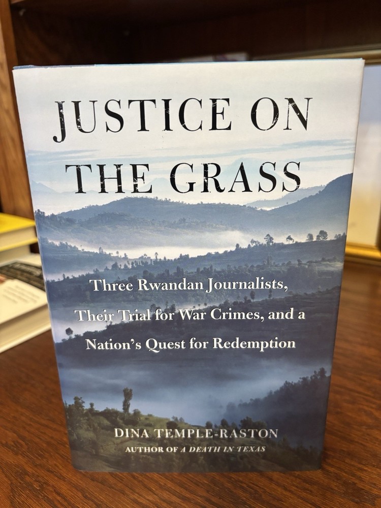 Justice on the Grass. Dina Raston 1st HC Ptg Free Press 2005 Fine Unread