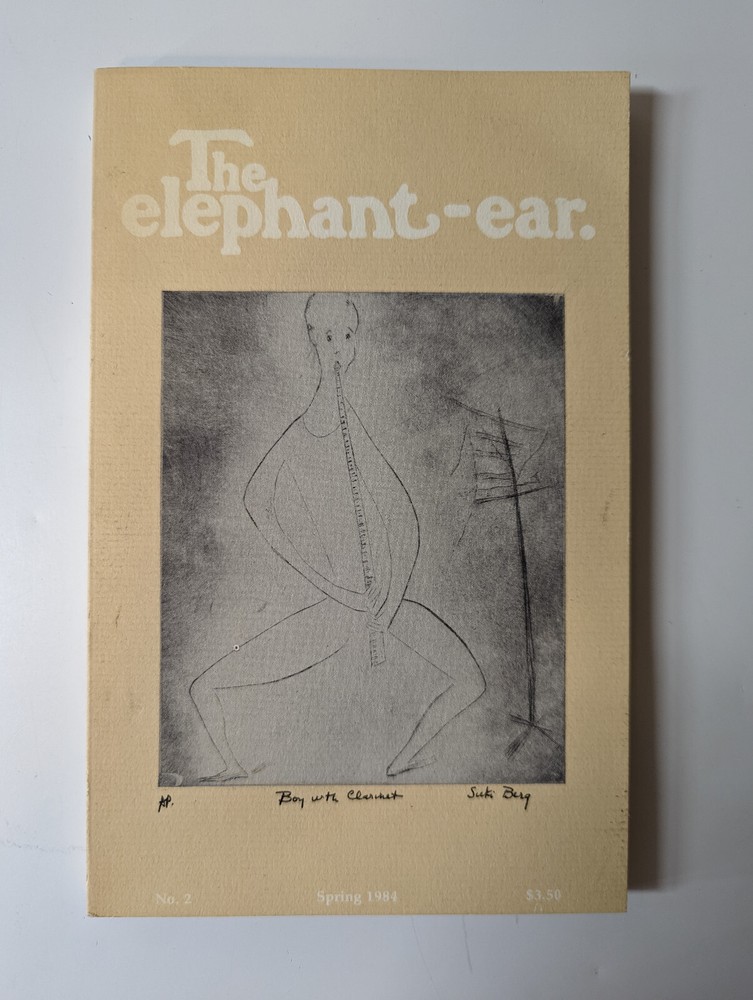 VTG The Elephant-ear 1984 Paperback – Saddleback College Irvine n0.2