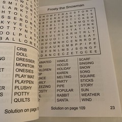 FUNSTER CHRISTMAS WORD SEARCH 101 LARGE-PRINT PUZZLES FOR By Charles Timmerman