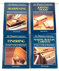 Lot of 19 The Workshop Companion Techniques for Better Woodworking Books Engler