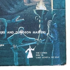 AD&D 1st Edition Players Handbook • 1979 4th Print TSR 2010 • Vibrant Yellow