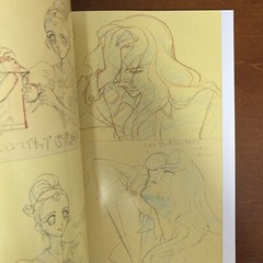 Revolutionary Girl Utena Art Book The hard core of UTENA Animation Side