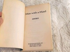 A MAN WITH A MAID Paperback Book 1995 S&M EROTICA Masquerade VERY GOOD