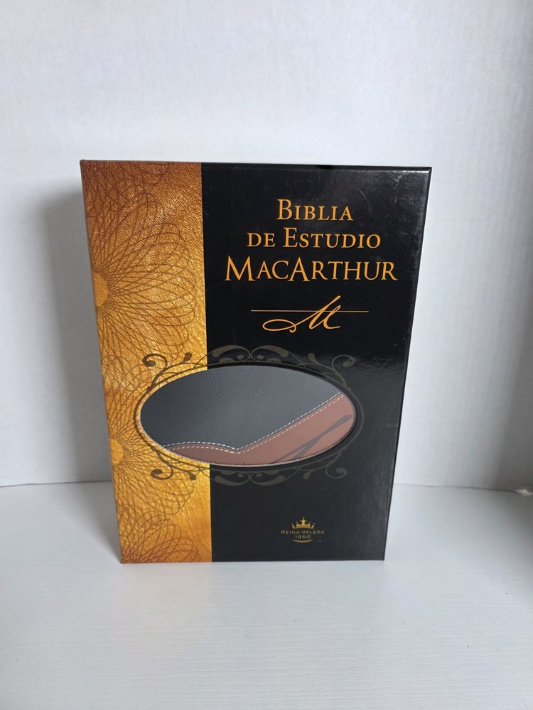 Biblia de Estudio MacArthur-Rvr 1960 by John F MacArthur: New