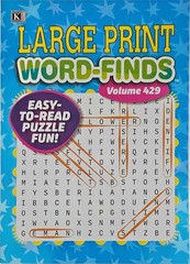 5 New Large Print Word-Finds Puzzle Books Kappa Games Vol #427-452~ Search,Hunt