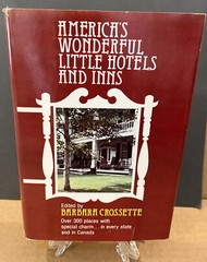 America’s Wonderful Little Hotels and Inns Hardcover Barbara Cros 1980 HC DJ VG