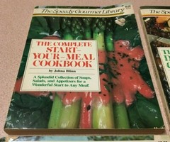 VINTAGE THE SPEEDY GOURMET LIBRARY COMPLETE COOKBOOK SET OF 4 JOHNA BLINN