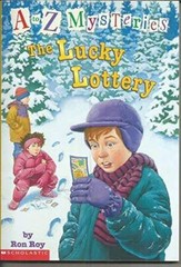 The Lucky Lottery (A to Z mysteries) – Paperback By Roy, Ron – GOOD